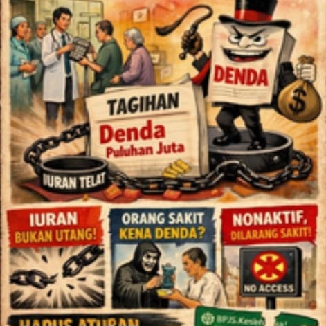 Denda BPJS: Iuran Disulap Jadi Utang, Rakyat Diminta Tepuk Tangan 