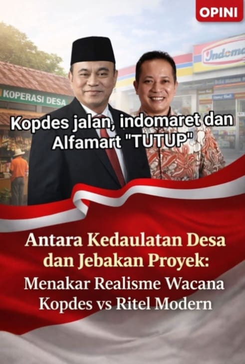 Antara Kedaulatan Desa dan Jebakan Proyek: Menakar Realisme Wacana Kopdes vs Ritel Modern 
