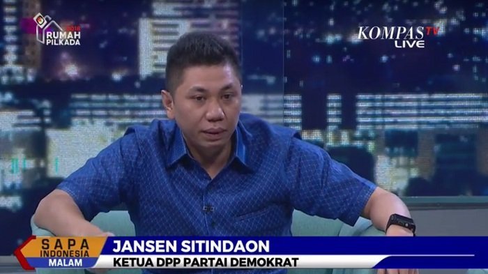 Ketua DPP Partai Demokrat, Jansen Sitindaon